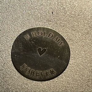 🦉💎Origami Owl Authentic You Hold My Heart Forever Large Plate